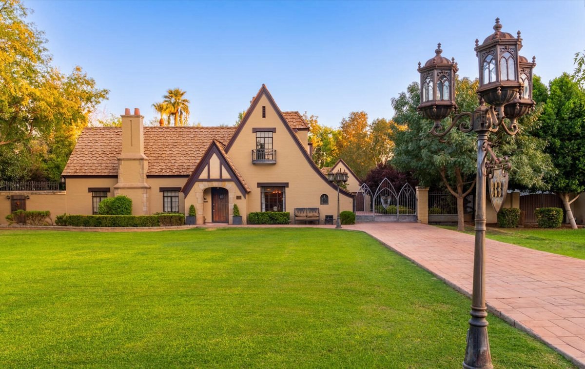 A Storybook Tudor estate in the Alvarado Historic District