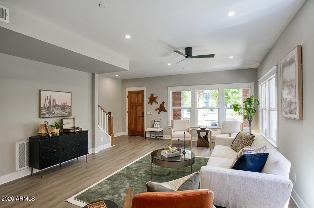 Ground-floor living room at 804 N 2nd Avenue, Phoenix