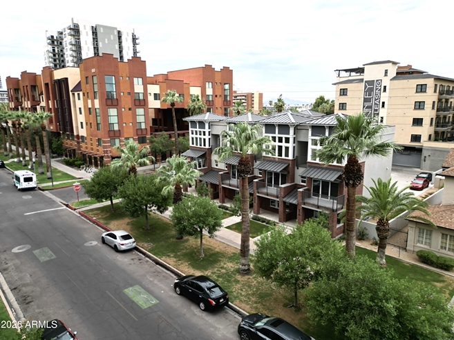 Street view of The Musician's Residence townhome at 808 N 2nd Avenue, Phoenix