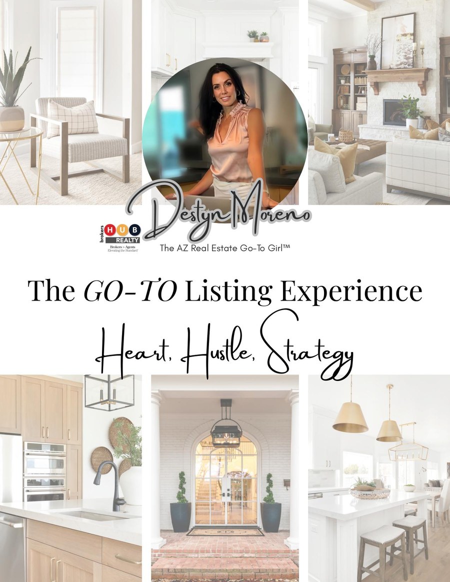 The GO-TO Listing Experience, Destyn Moreno's pre-listing guide cover